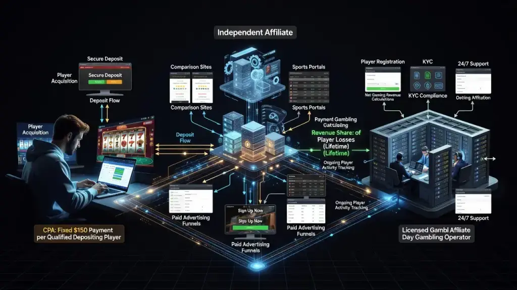 Behind iGaming Affiliate Marketing: Who Gets Paid, and For What