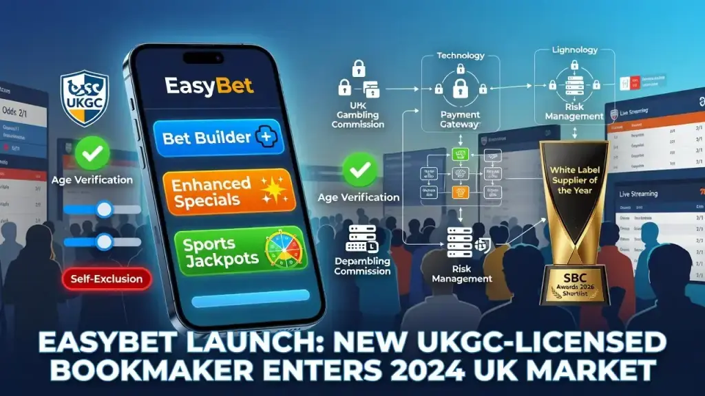 New UKGC-Licensed Bookmaker EasyBet Enters a Crowded Market